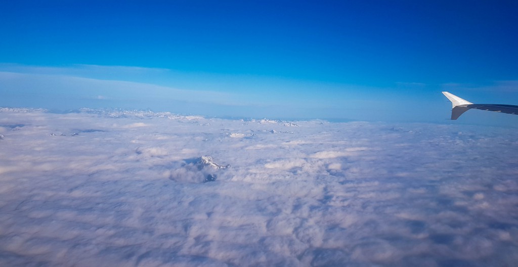 33k feet Above seattle